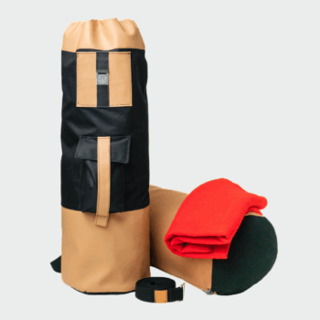 Bolso Mumbai Negro y Marrón